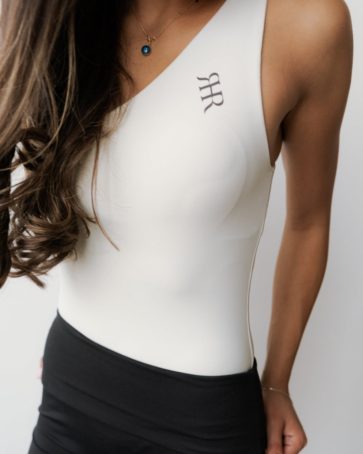 Asym One-Shoulder Sports Bra | Base Milk