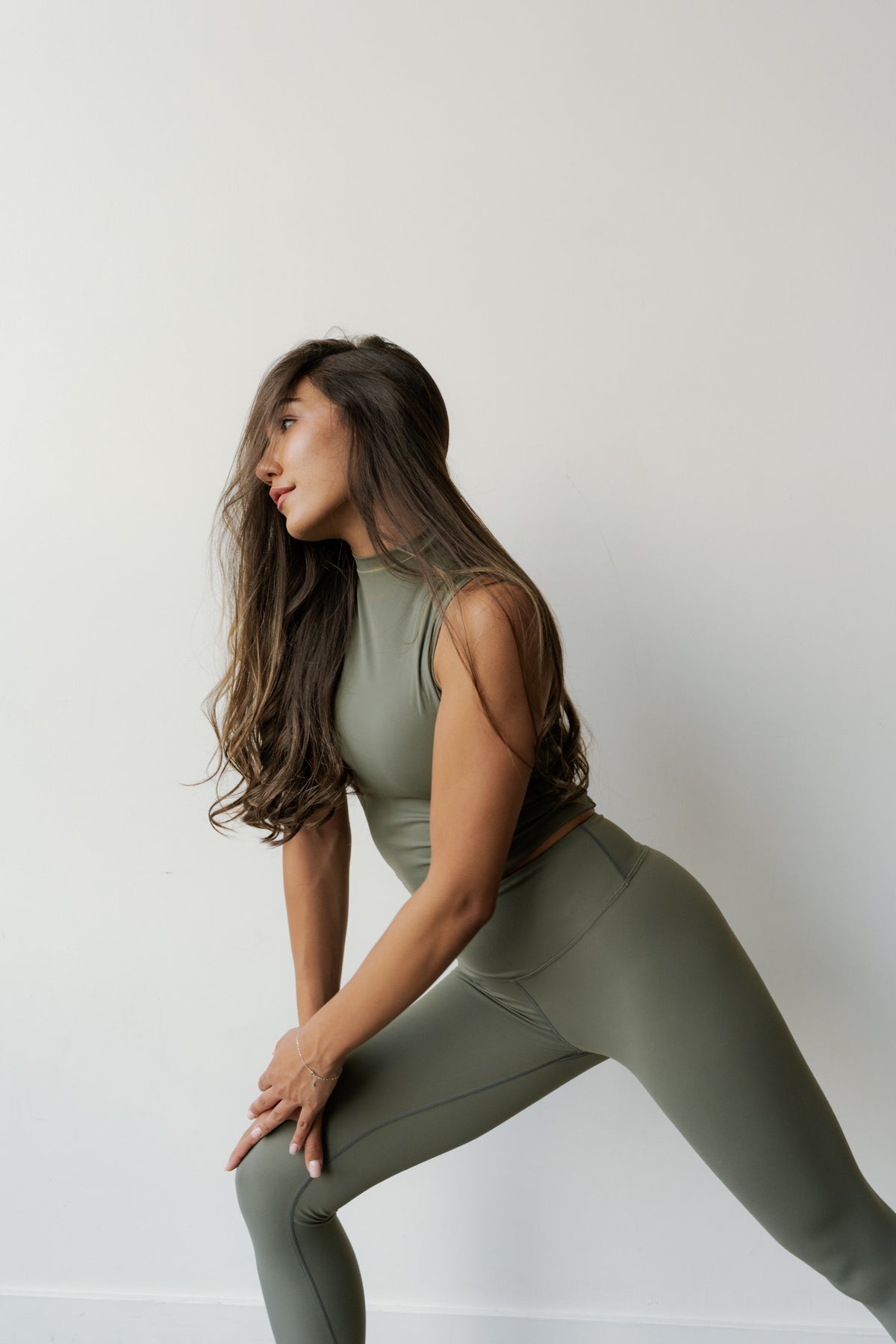 Origin High-Impact Mock-Neck | Dusty Sage
