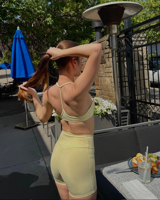 Essential High-Waist Sculpting Short | Honey